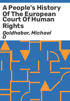 A_people_s_history_of_the_European_Court_of_Human_Rights