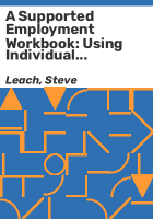 A_supported_employment_workbook