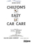 Chilton_s_easy_car_care