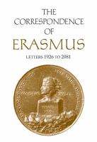 Correspondence_of_Erasmus