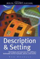 Description___setting___techniques_and_exercises_for_crafting_a_believable_world_of_people__places__and_events