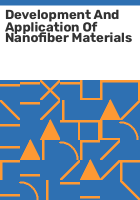 Development_and_application_of_nanofiber_materials