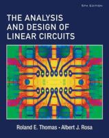 The_analysis_and_design_of_linear_circuits