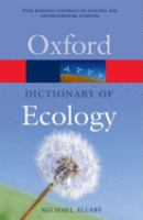 A_dictionary_of_ecology