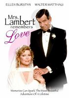 Mrs__Lambert_remembers_love