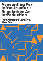 Accounting_for_infrastructure_regulation