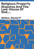 Religious_property_disputes_and_the_law