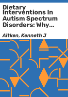 Dietary_interventions_in_autism_spectrum_disorders