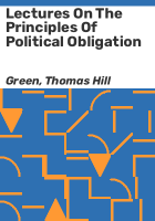 Lectures_on_the_principles_of_political_obligation