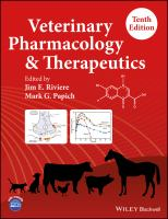 Veterinary_pharmacology_and_therapeutics