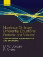 Nonlinear_ordinary_differential_equations