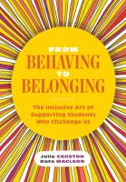 From_behaving_to_belonging