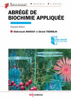 Abrege_de_Biochimie_Appliquee