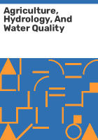 Agriculture__hydrology__and_water_quality