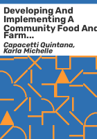 Developing_and_implementing_a_community_food_and_farm_security_value_chain