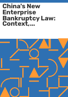China_s_new_enterprise_bankruptcy_law