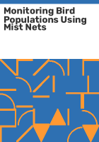 Monitoring_bird_populations_using_mist_nets