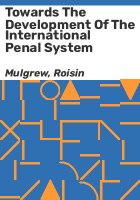 Towards_the_development_of_the_international_penal_system