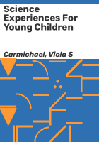 Science_experiences_for_young_children