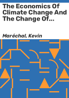 The_economics_of_climate_change_and_the_change_of_climate_in_economics
