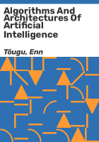 Algorithms_and_architectures_of_artificial_intelligence