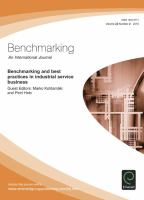 Benchmarking_and_best_practices_in_industrial_service_business