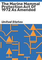 The_Marine_Mammal_Protection_Act_of_1972_as_amended
