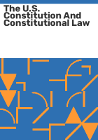The_U_S__Constitution_and_constitutional_law