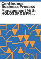 Continuous_business_process_management_with_HOLOSOFX_BPM_Suite_and_IBM_MQSeries_workflow
