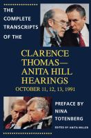 The_complete_transcripts_of_the_Clarence_Thomas--Anita_Hill_hearings