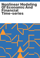 Nonlinear_modeling_of_economic_and_financial_time-series