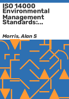 ISO_14000_environmental_management_standards