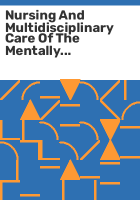 Nursing_and_multidisciplinary_care_of_the_mentally_disordered_offender