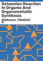 Dzhemilev_reaction_in_organic_and_organometallic_synthesis
