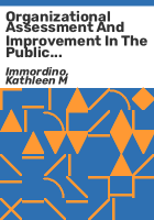 Organizational_assessment_and_improvement_in_the_public_sector