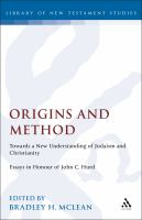 Origins_and_method