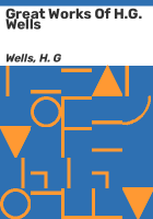 Great_works_of_H_G__Wells