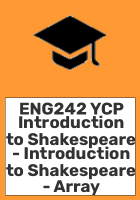 ENG242_YCP_Introduction_to_Shakespeare_-_Introduction_to_Shakespeare